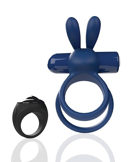 Screaming O Ohare Remote Controlled Vibrating Ring - XL Blue gallery