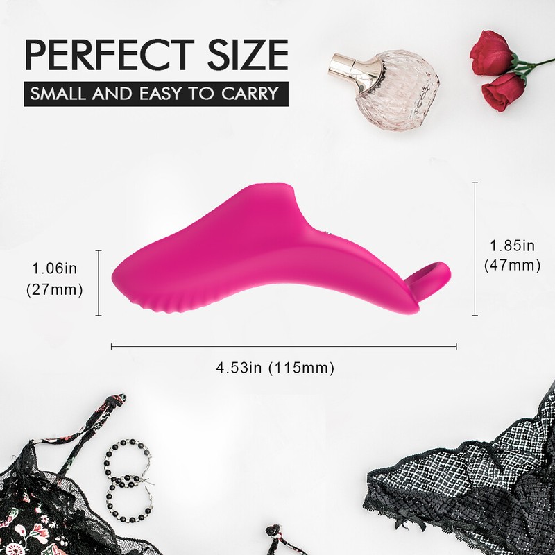 Rechargeable-Sex Toys For Women Finger Vibrator Massager Clit G-spot Stimulator gallery