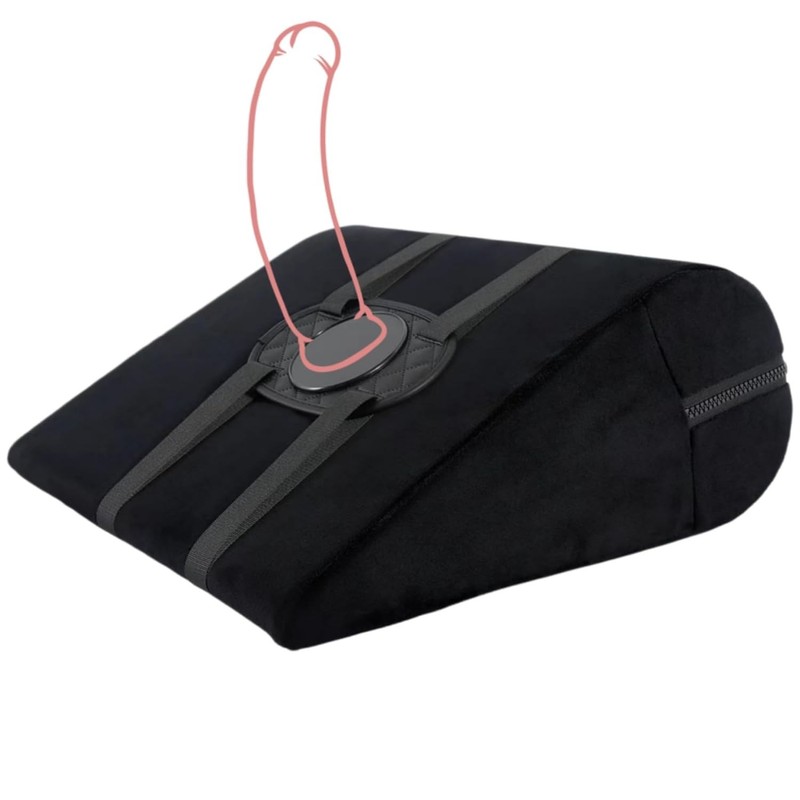 Sex Position Pillow Furniture Dildo Mount Base & Suction Cup Holder with Adjusta
