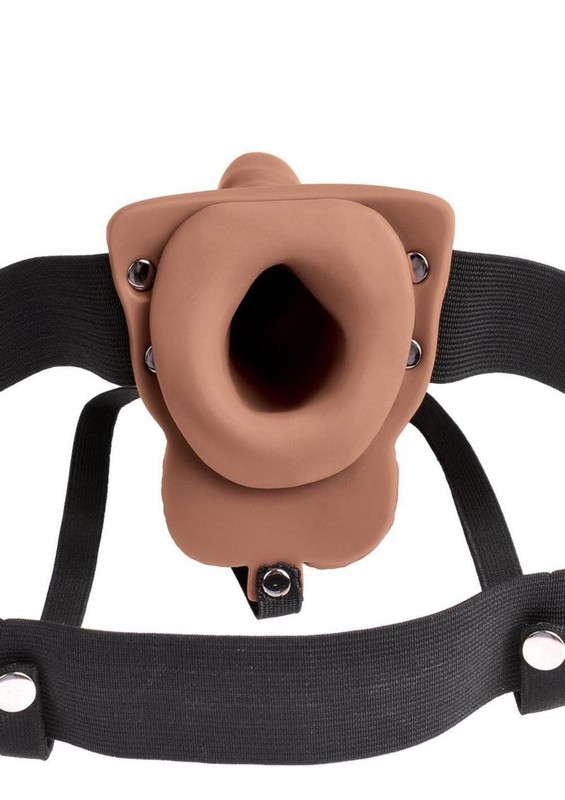 Fetish Fantasy Series Hollow Rechargeable Comfortable Strap-On with Balls gallery