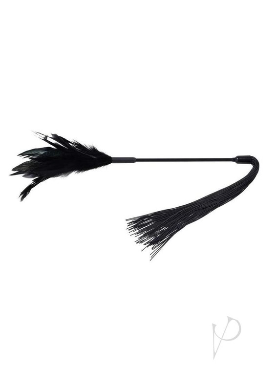 Sex and Mischief Shadow Feather Tickler - Black gallery