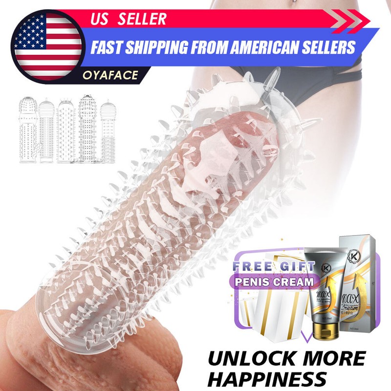 10pcs Set Penis Extender Enlarger Sleeve Ring for Men Condoms Delay Ejaculation