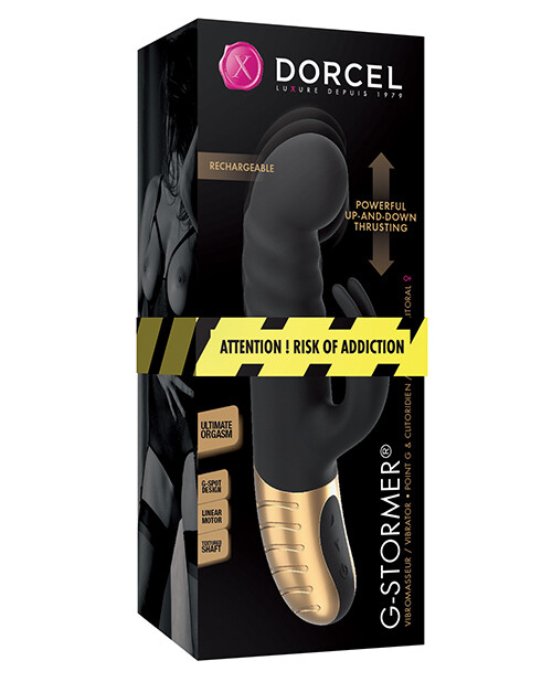 Dorcel G-stormer Thrusting G Spot Rabbit Black/Gold