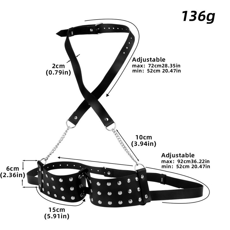 Flirting Nipple Clamp Breast Bondage Restrict Wearable Bra Sex Toys For Women