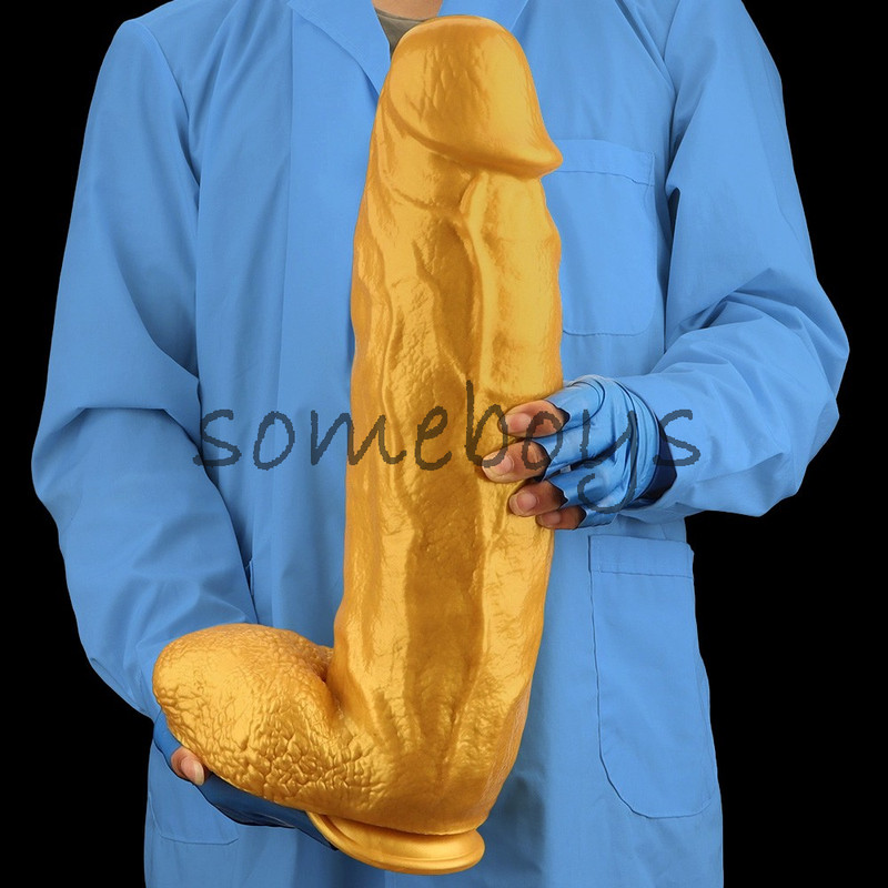 18in Giant XXXL Dildo 4.7&Prime; Big Thick Wide Penis Dong King Cock Women Sex Toy