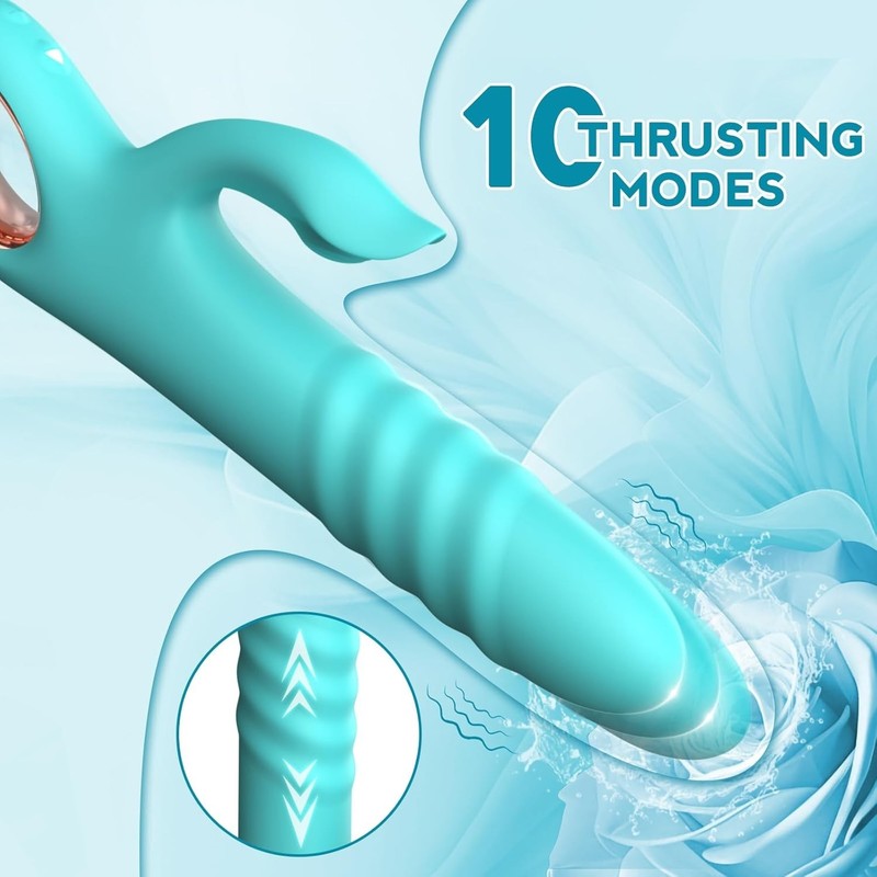 USB Rechargeable Dual Function Vibrator with Soft Silicone for Sensitive Areas gallery