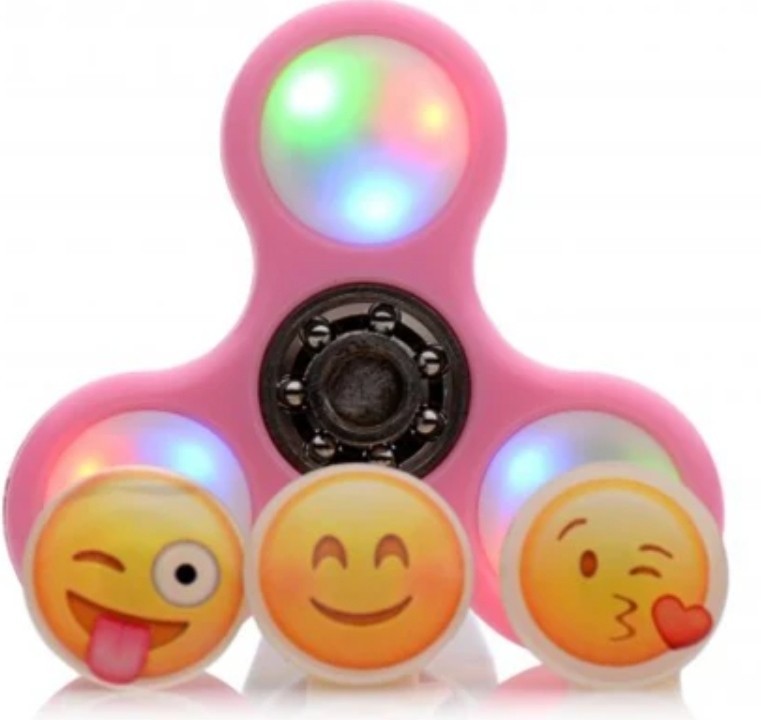 Light Up Fidger Spinner ADULT Unisex Fidget Toy Hand Spinner gallery