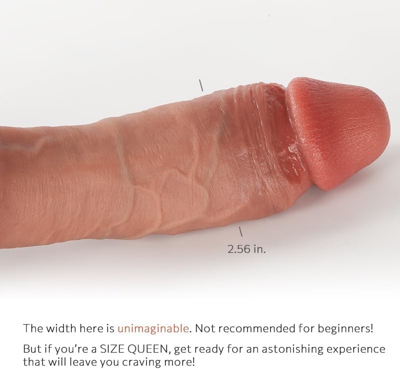 Huge Size Alert! 11-Inch Giant Dildo - Massive, XXL, Thick, and Huge for Ultimat gallery