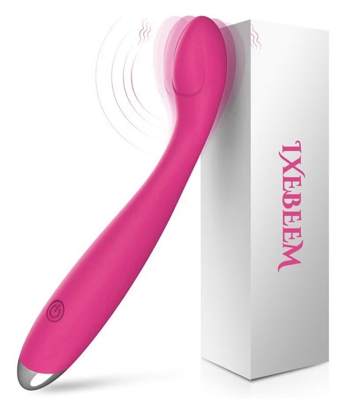 G Spot Finger Vibrator for Women Nipple Clitoris Stimulator Purple B1