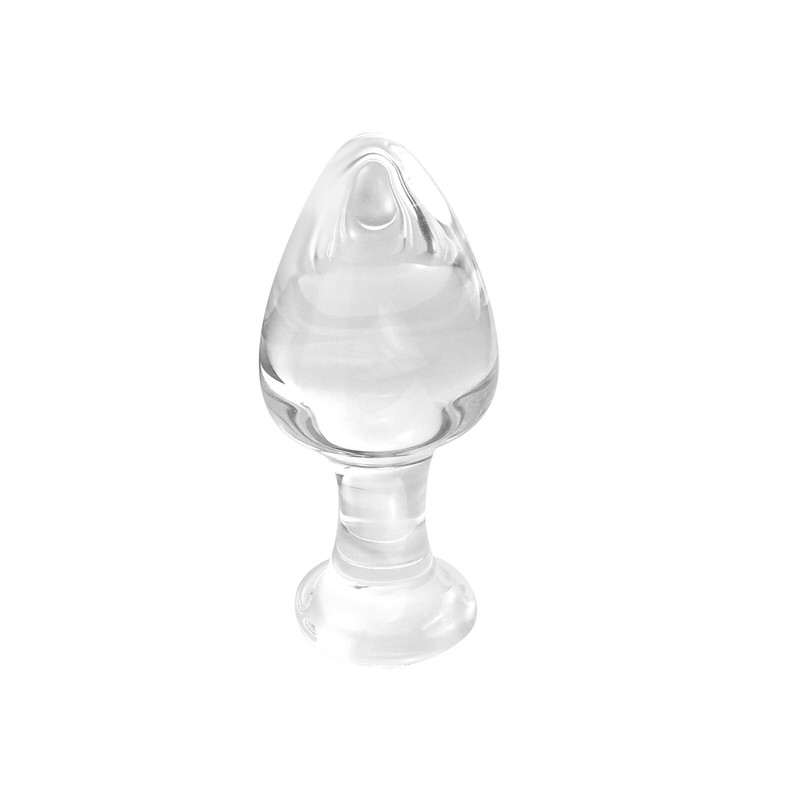 3 inch+ Glass Anal Butt plug - 3pcs anal Training Set Small sex toys for Women gallery