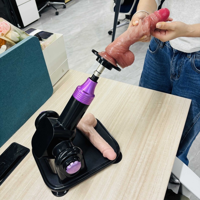 New Automatic Sex Machine Thrusting Dildo Electric Sex Toy For 3XLR Masturbation gallery