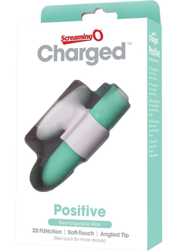 Charged Positive Rechargeable Waterproof Vibrator – Kiwi