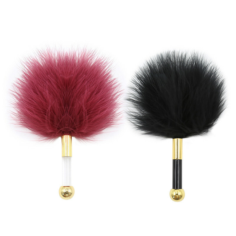 Sexy Feather Tickler Flogger Whip Paddle Couple Game Ball Whip Funny Foreplay gallery