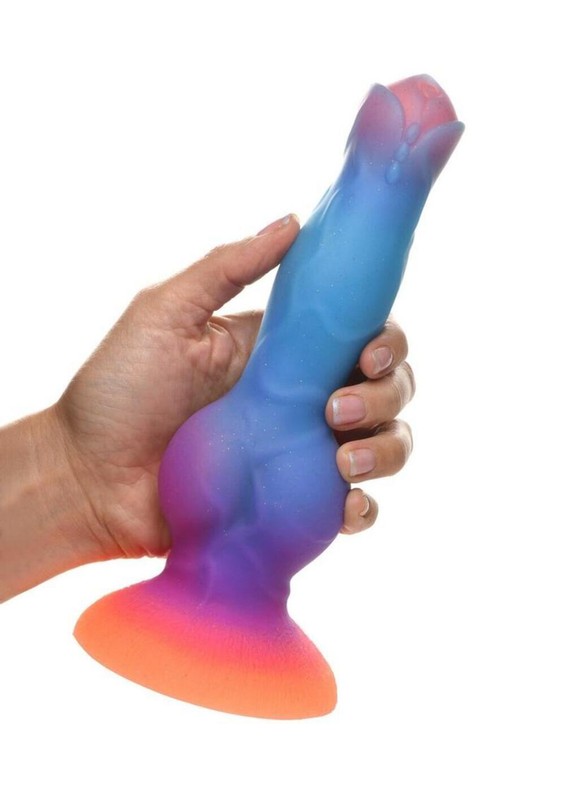 Creature Cocks Space Cock Glow In The Dark Silicone Alien Dildo gallery