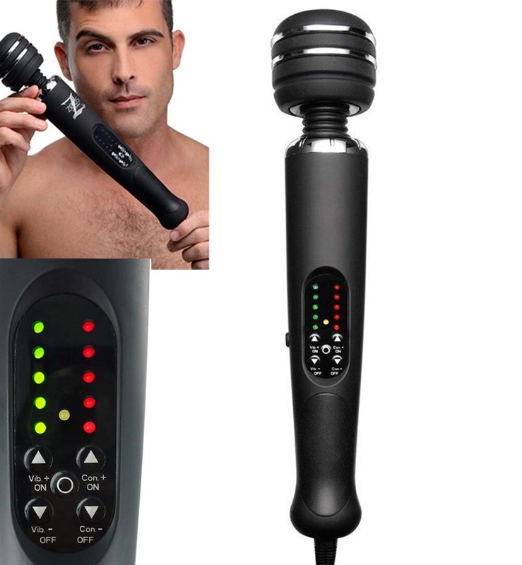 Zeus Arcana Electro Vibrating Massage Wand US American Plug E-Stim Powerful Real