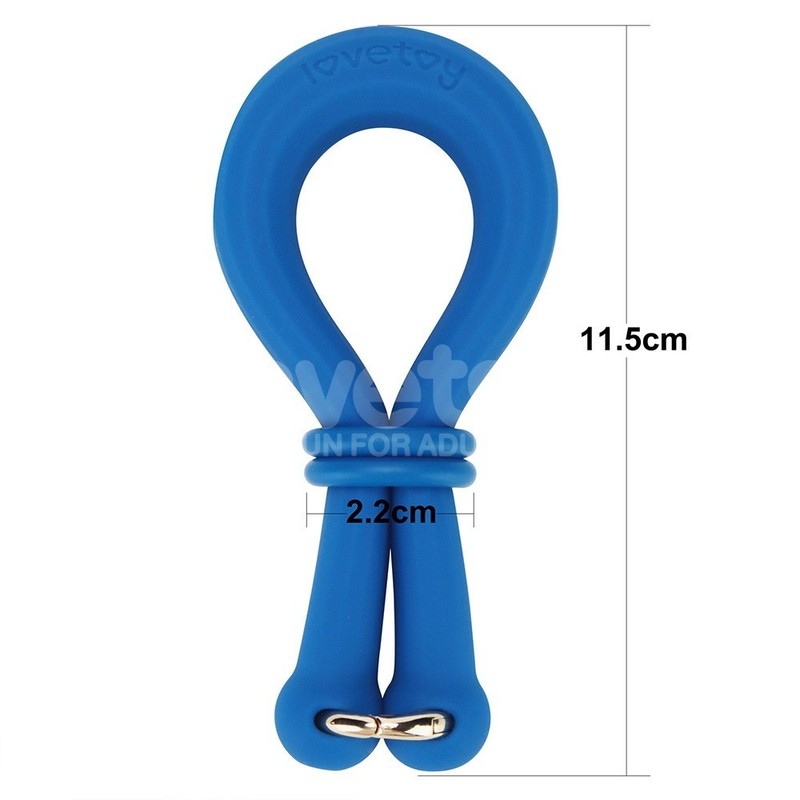 Pinnacle Pro Anyfit Stretcher Silicone Penis and Ball Ring Sex Toy for Men gallery