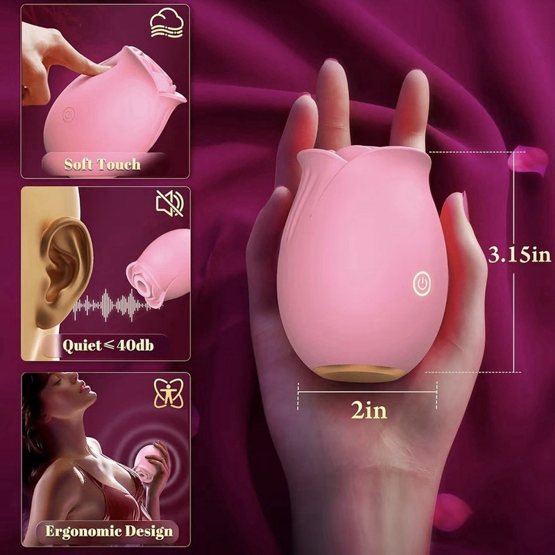 Advanced APP Control Rose Toy Vibrator | Clitoral Suction & Vibration for Women gallery