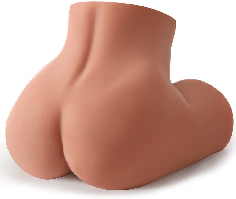 Realistic TPE Life Size Male Sex torso Love Toy for Men Huge Ass Sex Toys-Tan gallery