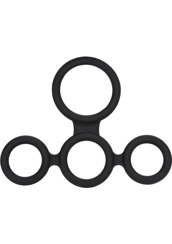 Big Man&rsquo;s Spreader Silicone Cock Ring