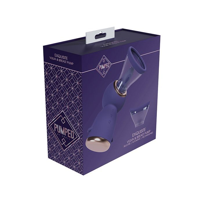 Shots Pumped Exquisite Rechargeable Vulva & Breast Pump