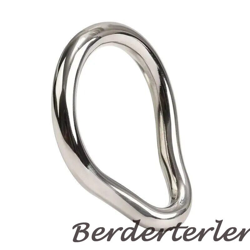 7 Sizes Stainless Steel Penis Lock Cock Ring Set Man Metal Delay Ejaculation gallery