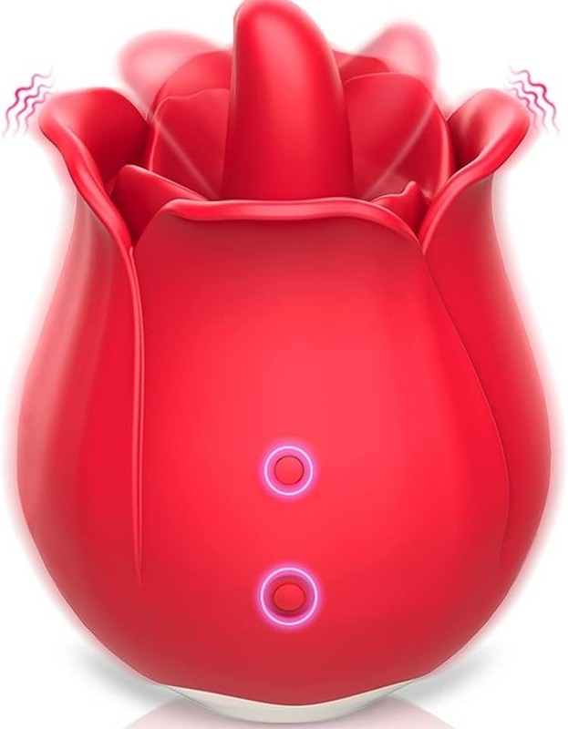 10 Speed Rose Vibrator for Women G-Spot Clit Suction Adult Toy