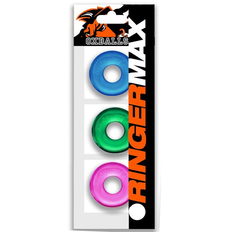 Oxballs Ringer Max 3-Pack Neon – Penis Enhancer Cock Rings