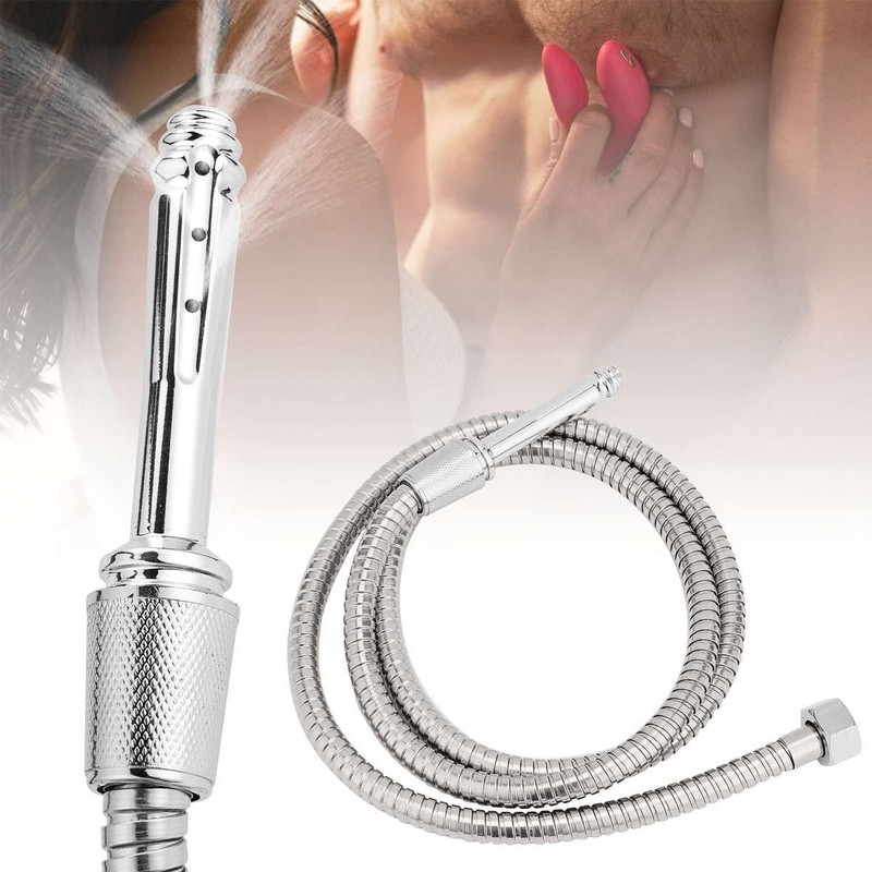 Shower Cleansing Kit Vaginal Anal Enema Colon Douche Enema System Colonic Metal