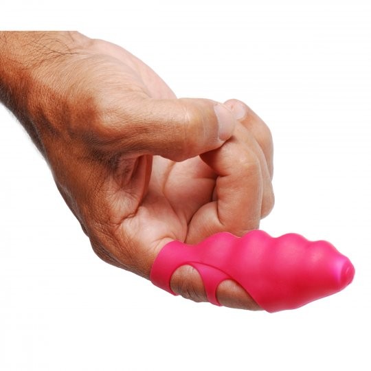Frisky Finger Bang-her Vibe Vibrating Clitoral Finger Massager Vibrator Orgasm