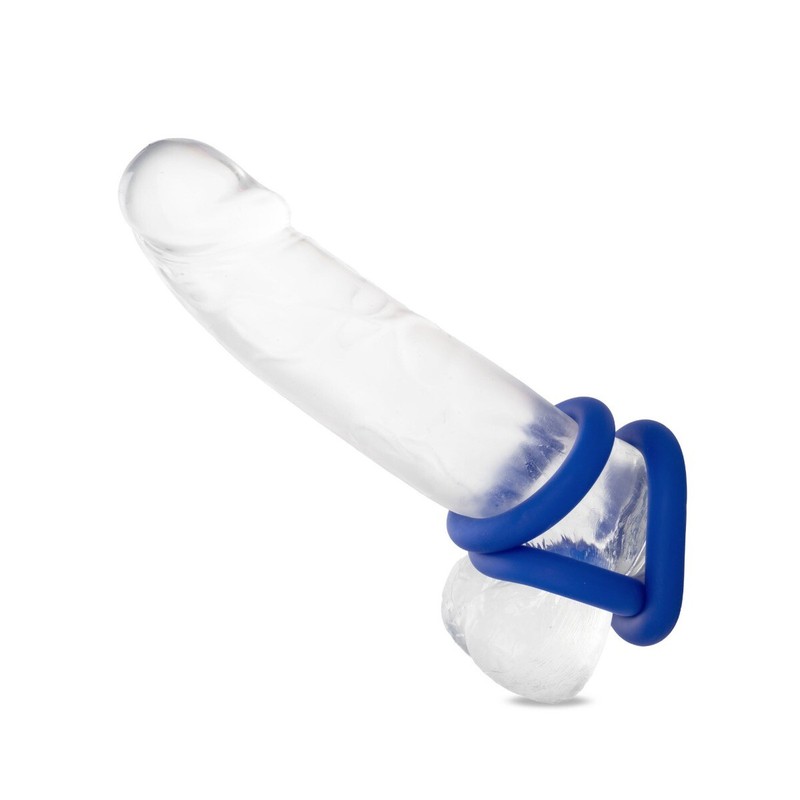 Admiral Ultra Soft Liquid Silicone 3-Piece Penis Cock Ring Set Male Enhancer gallery