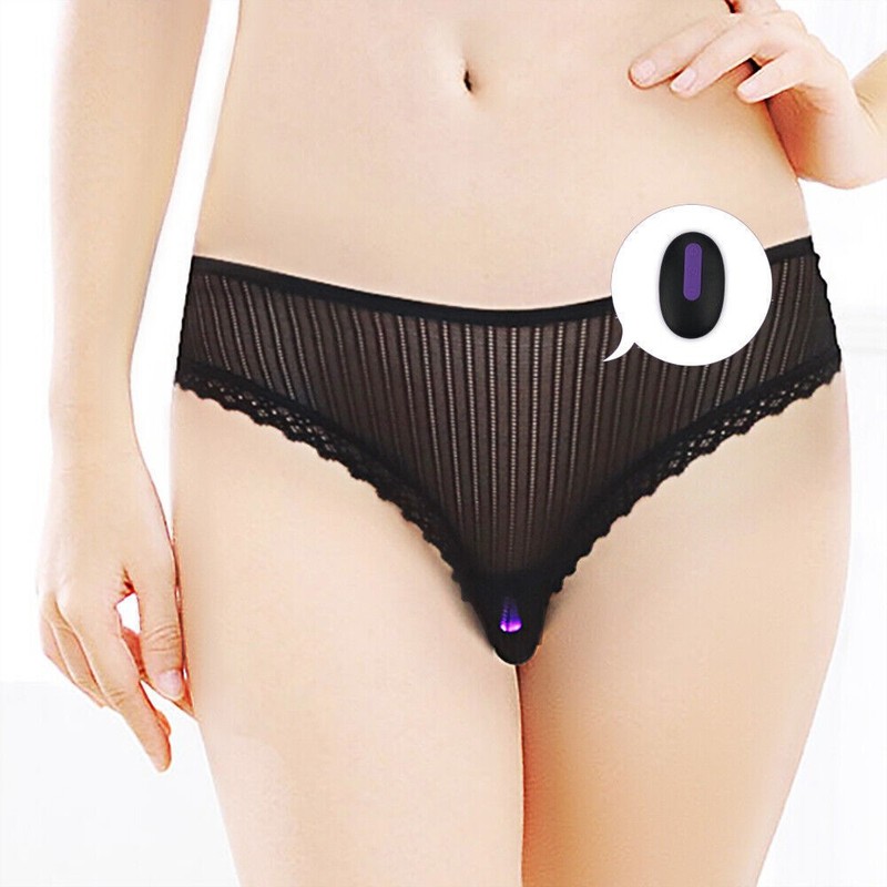 Vibrador Inalámbrico con Control Remoto, para usar y Bragas Estilo Hipster Mujer gallery