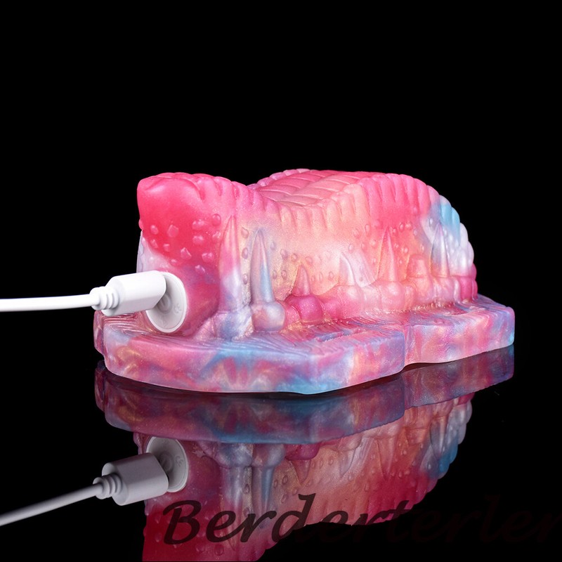 Textured Tongue Shape Grinder With Wireless Control Vibrator Clit Masturbation gallery