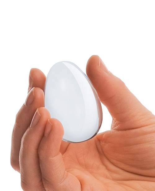 Glas 2 pc Glass Yoni Eggs Set - Clear gallery