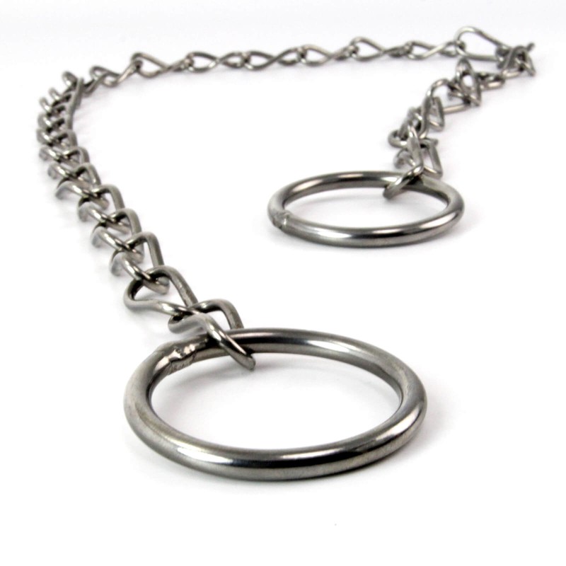 Light Weight Chain Choker LeLuv Stainless Steel Collar