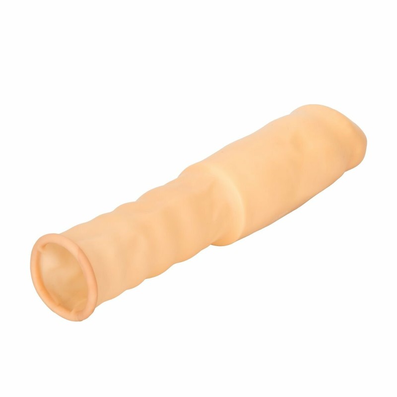 4" Soft Smooth Penis Extension Cock Sleeve Sheath Extension Extender Enlarger gallery