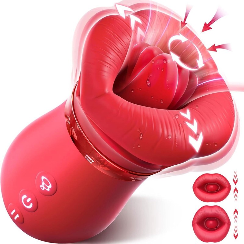female sucking vibrator tongue licking nipple clit sucker couples sex toys women