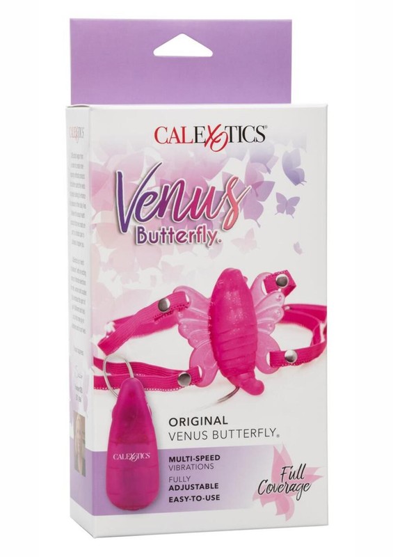 CalExotics Venus Butterfly Original Wired Remote Silicone Strap-On gallery