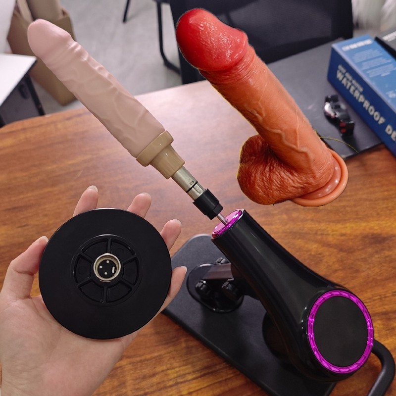 3XLR Automatic Sex FUCK-Machine Big Thrusting Dildo Masturbation for Women Men