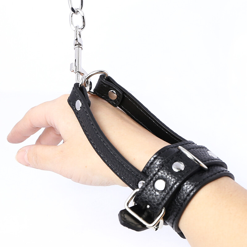 BDSM Penis Ball Stretcher Tugger, 29 Inch Leash, Restraint Ball Bondage Sex Toy gallery