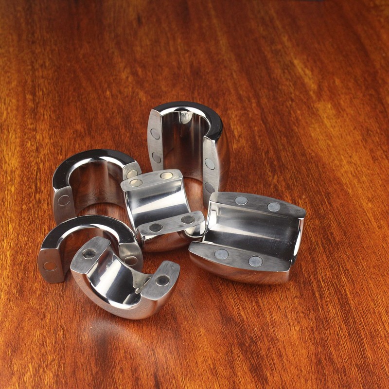 Strong Magnetic Penis Cock Rings Ball Stretcher Body Enhancer Heavy Weight BDSM gallery