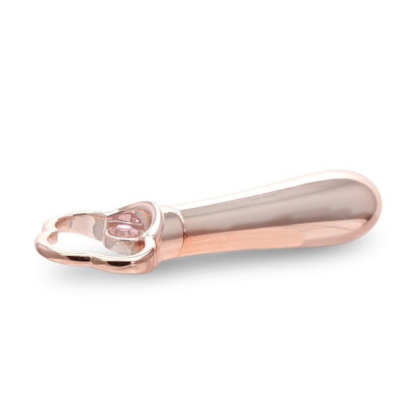 Gold Rechargeable Vibrating Bullet Vibrator Beginner Sex Toys for Women gallery