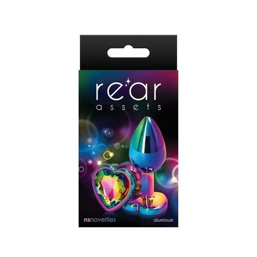 Rear Assets Mulitcolor Heart Small Rainbow