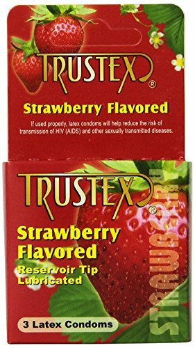 Trustex Condom Strawberry Flavored Lurbricated