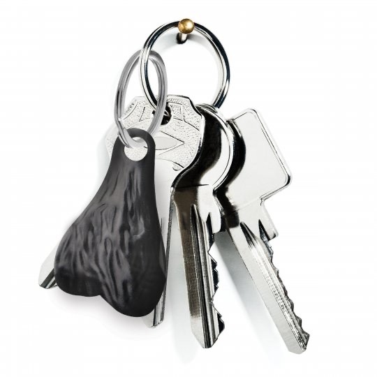 Just Hanging Big Nuts Keychain