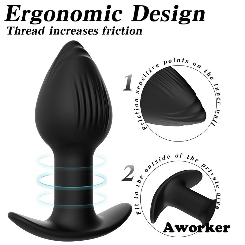 Newly Developed Magnetic Suction Inflatable Anal Plug Huge Buttplug Anus Dilator gallery