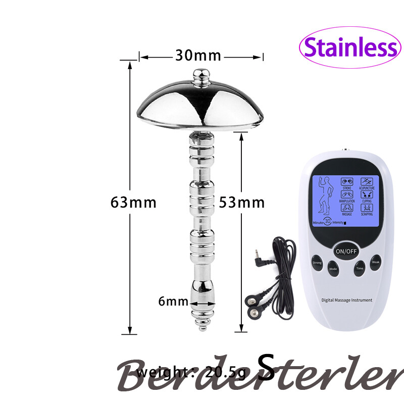 Stainless Steel Penis Rod Stimulation 5/6/8mm Shock Sounding Wands Accessories gallery