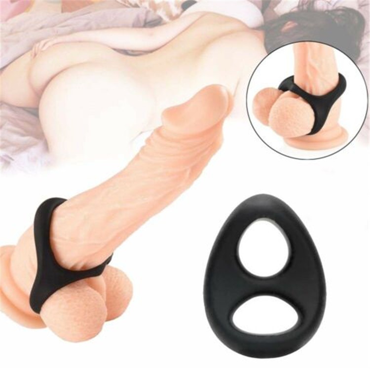 Silicone Ring for Men Erection Soft pens sex Toys sxual Wellness Harder stronger gallery