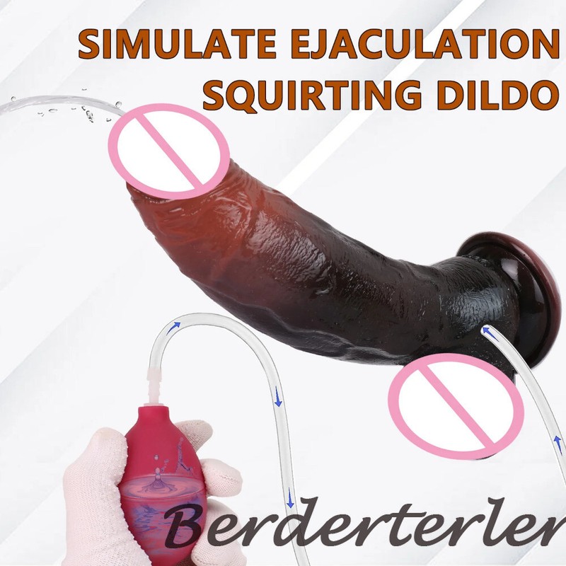 Black Silicone Dildo with Suction Cup for Women Hands-Free Anal Play Sex Toys gallery