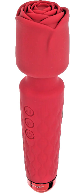 Pleasure Rose Wand Suction Vibrator Clit Seductive Suction Sex Toy