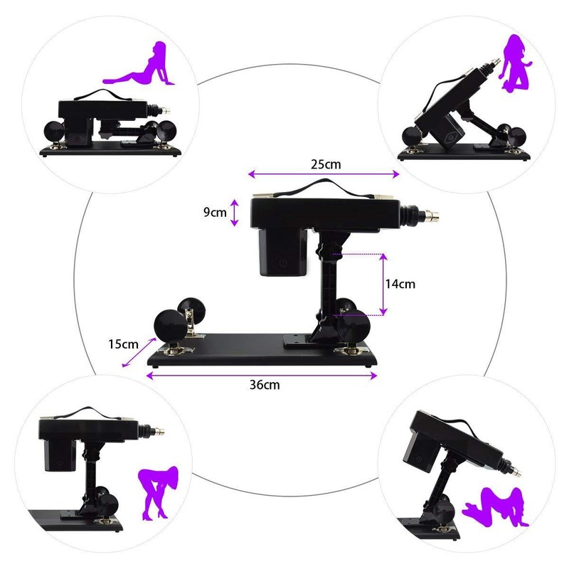 Electric Women Sex Machine Toy Fucking-Love-Masturbation- With 1-6 Attachments gallery